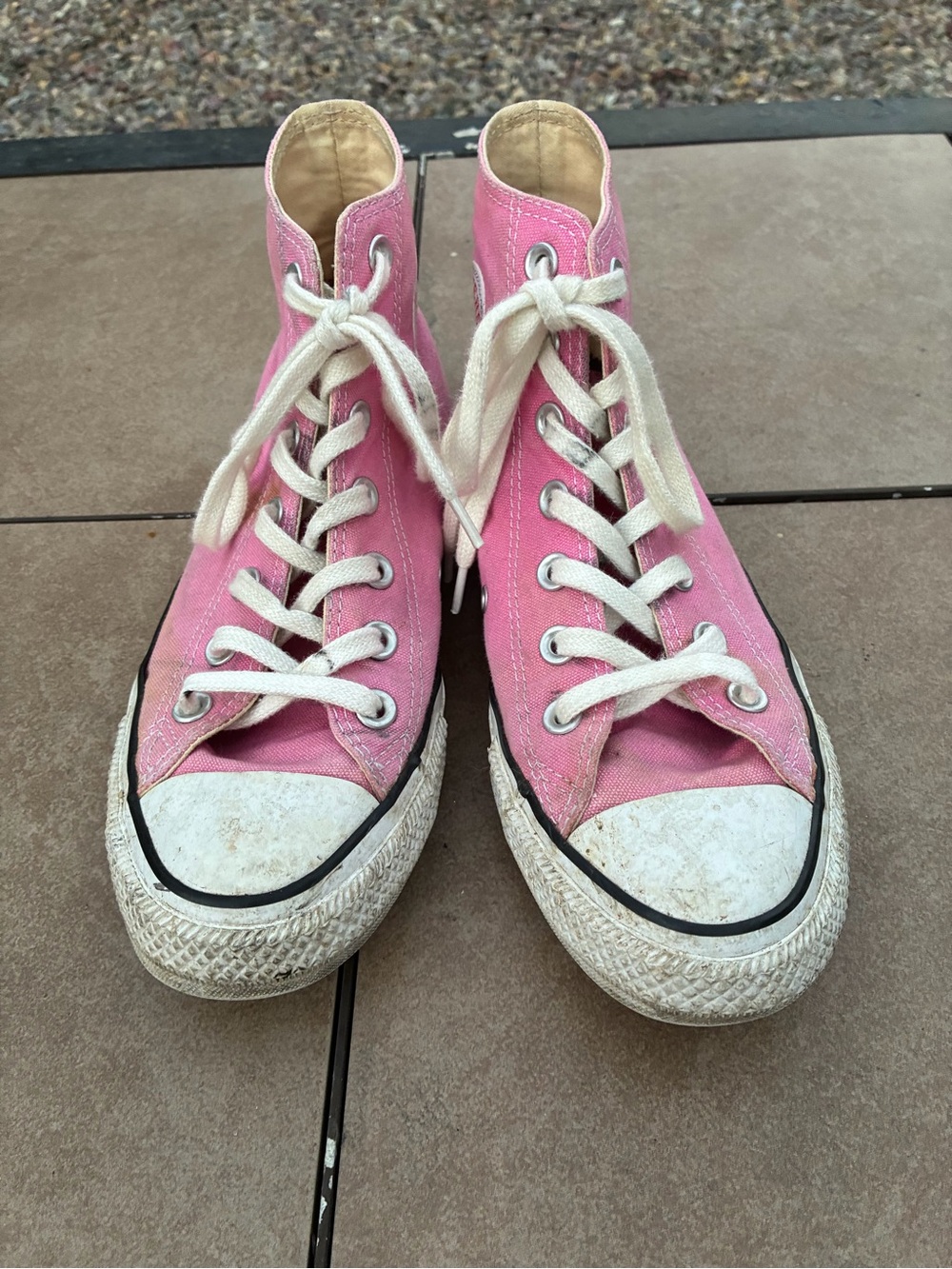 Converse Pink High-Top Kids Sneakers